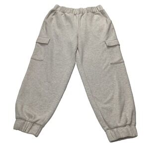 Express Cargo Jogger Sweatpants‎ Women's M Light Beige Soft Stretch Lounge Pants